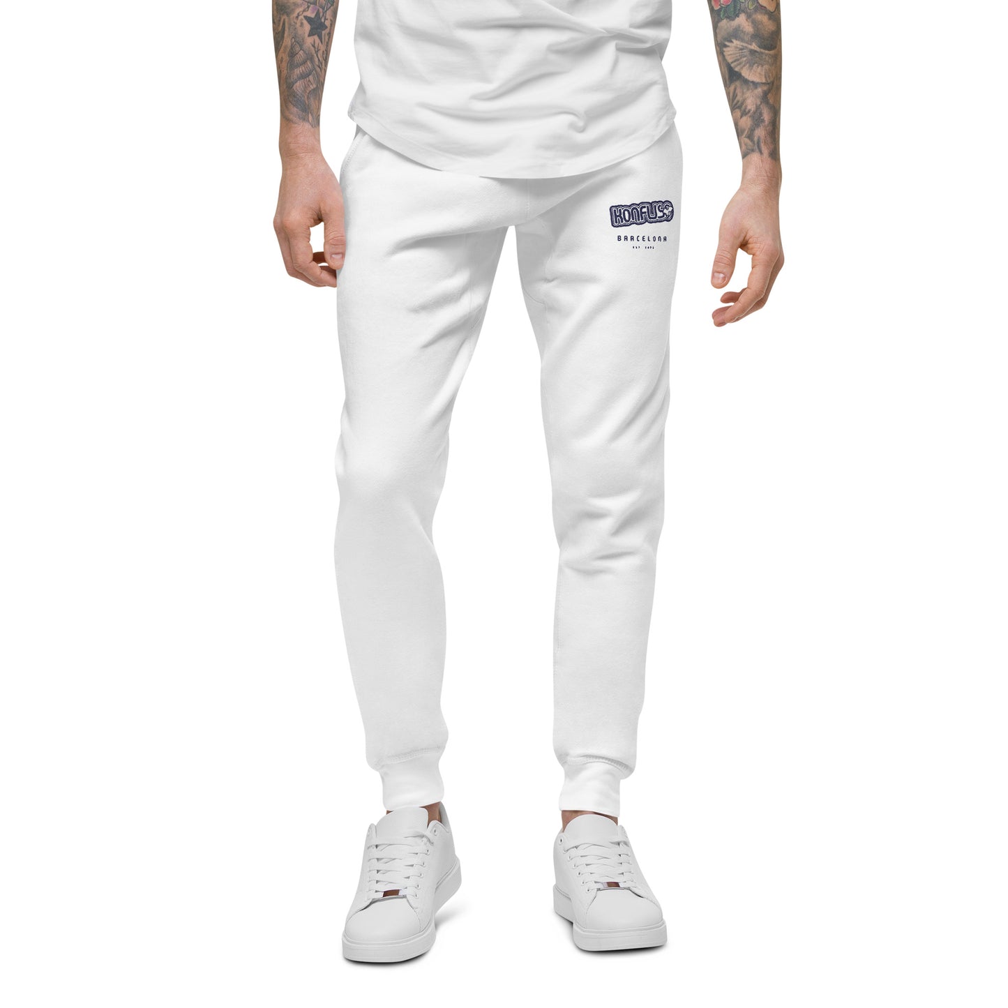 Konfuso® Original Hose mit rundem Logo-Stickerei
