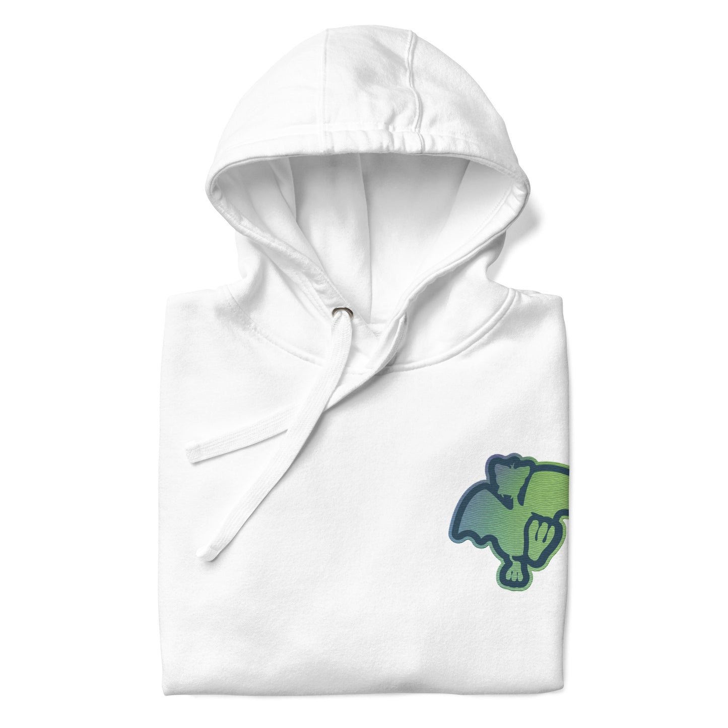 Konfuso® Sweatshirt mit großem 3D-Puff-Logo