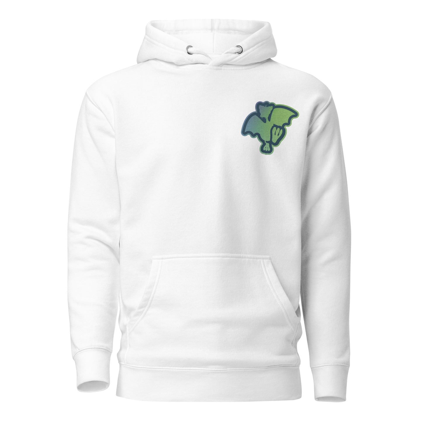 Konfuso® Sweatshirt mit großem 3D-Puff-Logo