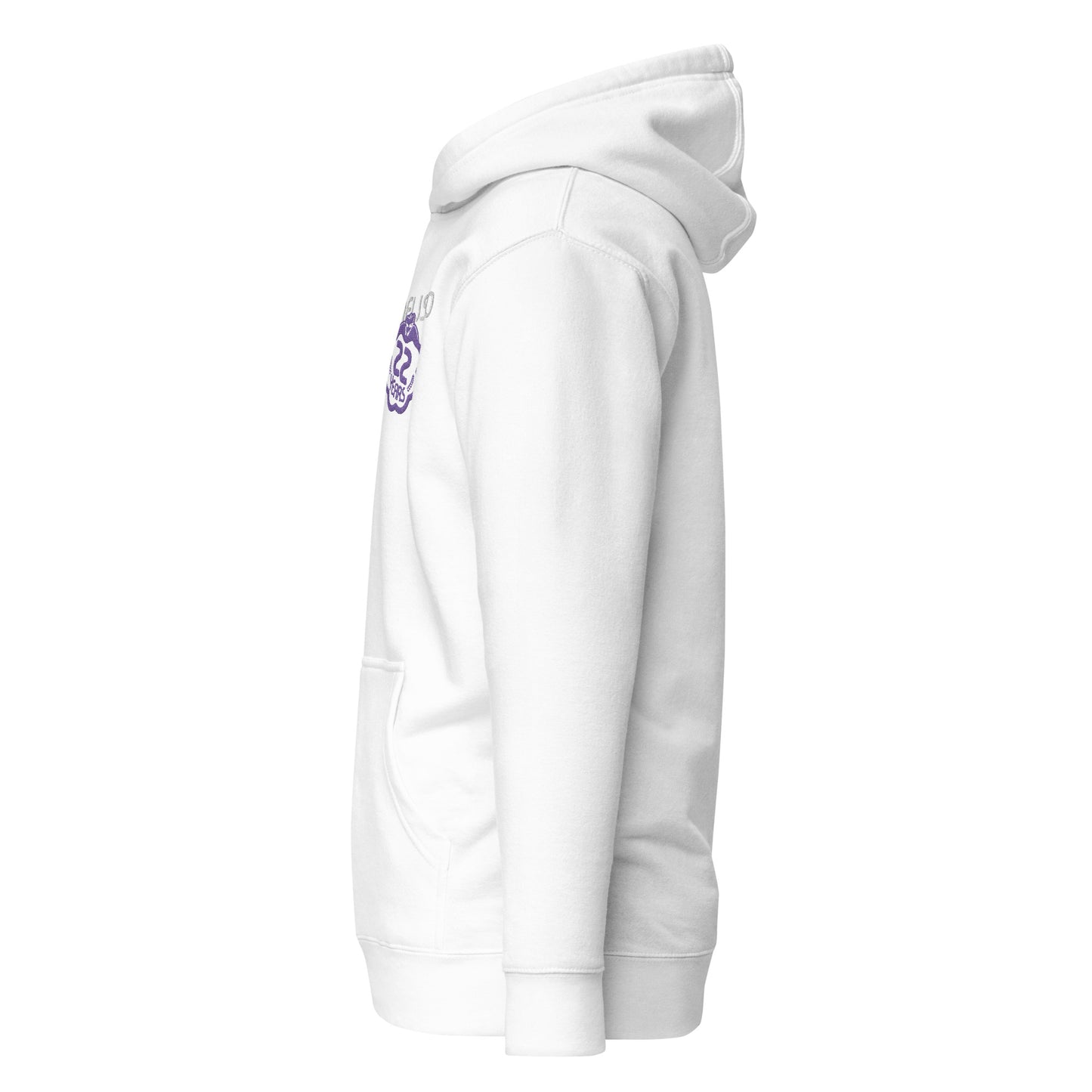 Konfuso® 22 Sweatshirt mit großem gesticktem Logo