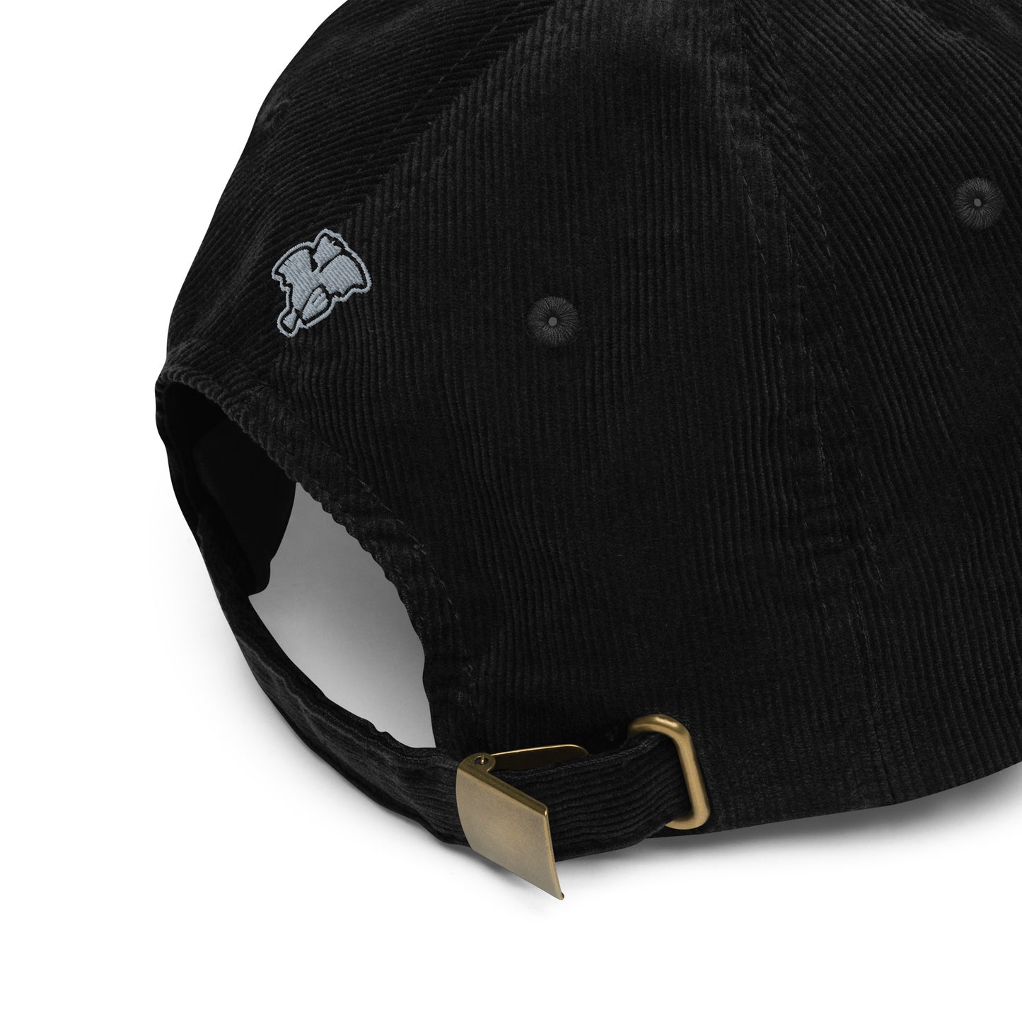Gorra GS de pana vintage bordada