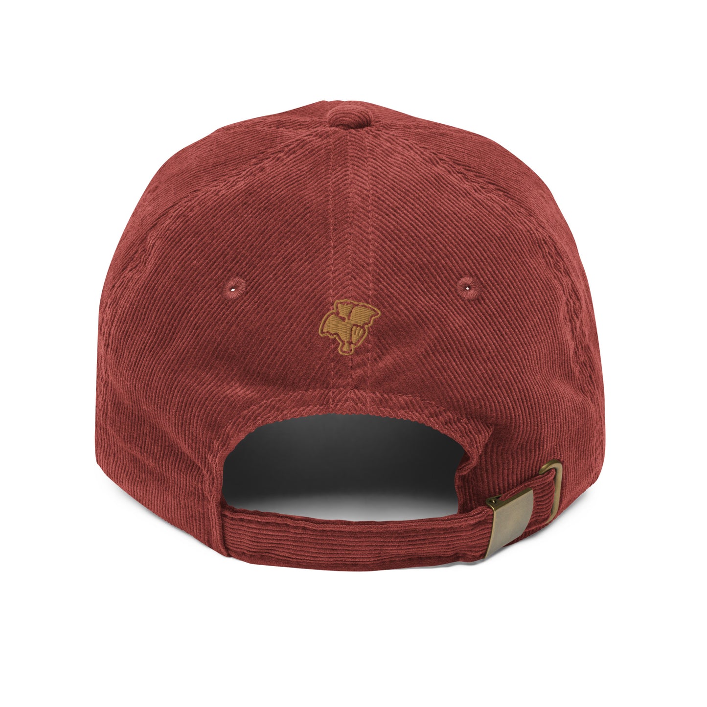 Gorra GS de pana vintage con logos bordados