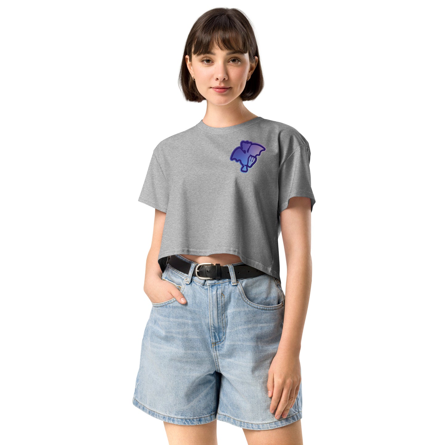女性用クロップトップ