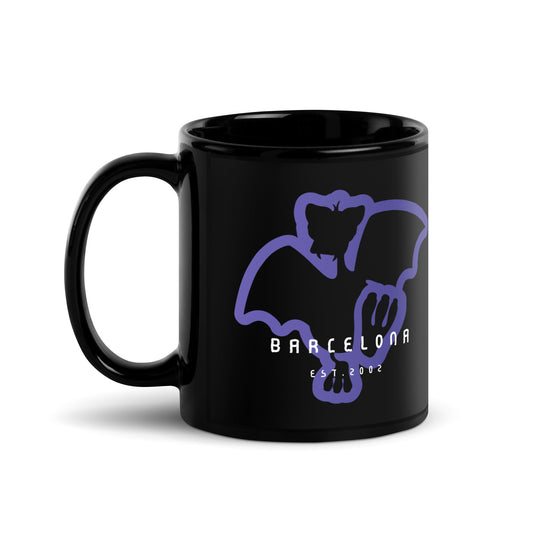 Taza negra brillante Aniversario Konfuso® 2002 - 2024